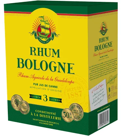 Rhum Bologne cubi 3 L